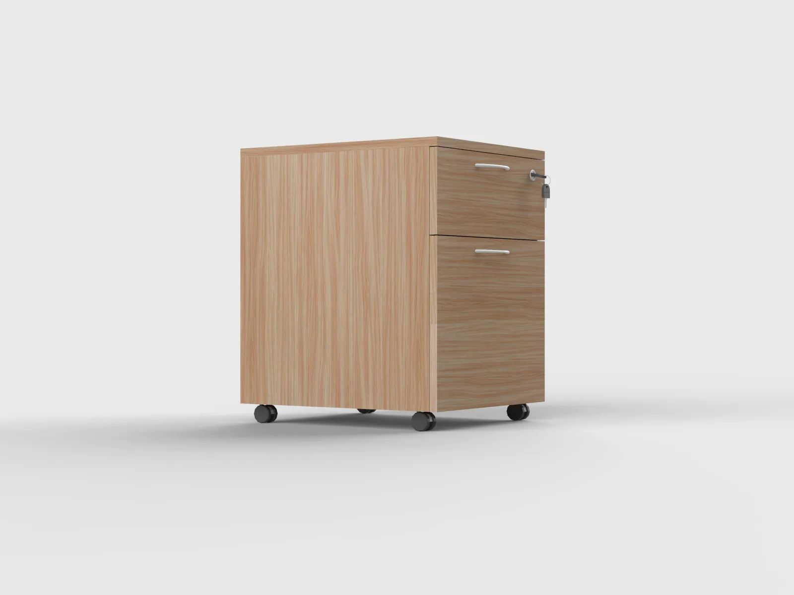 2D MOBILE PEDESTAL_Oxford Oak (2)