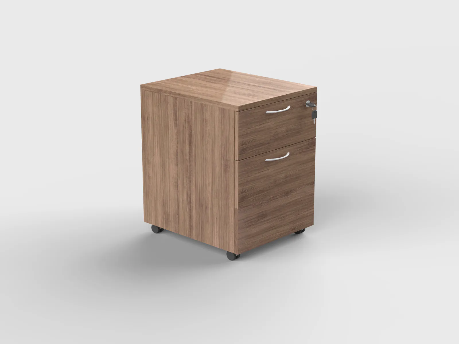 2D MOBILE PEDESTAL_Rich Walnut (1)