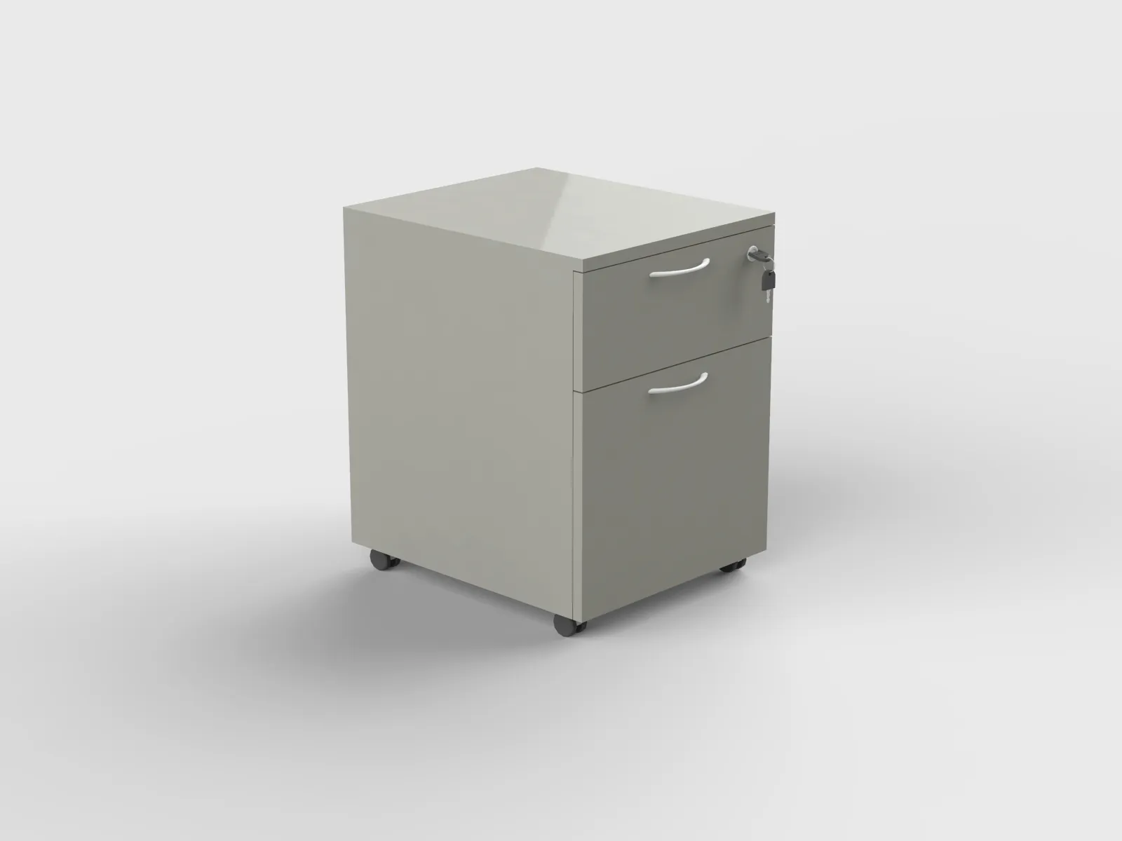 2D MOBILE PEDESTAL_Silver Grey (1)