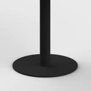Black Powder Coated Metal Base