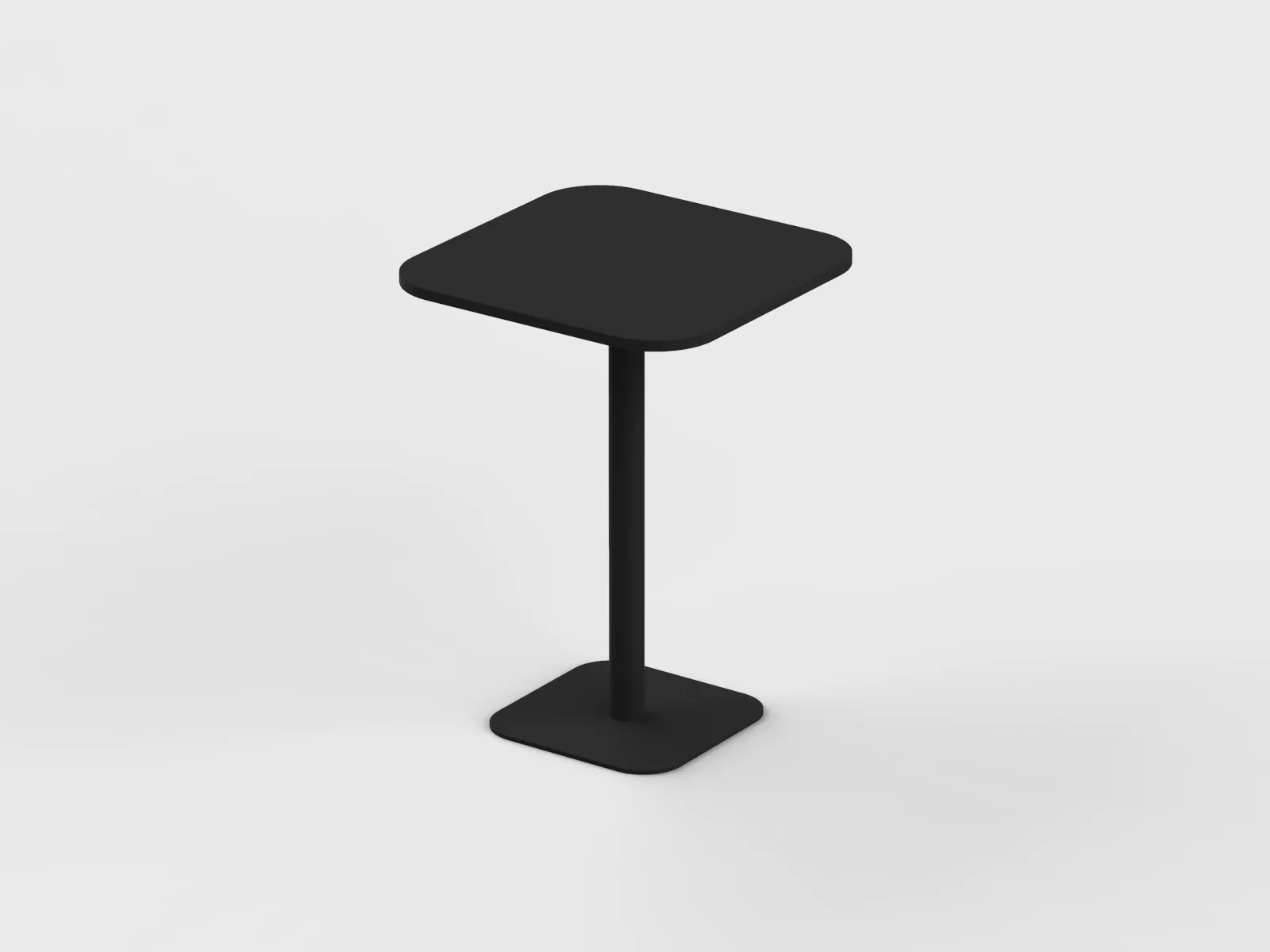 Curved Corner Square - High Table (10)