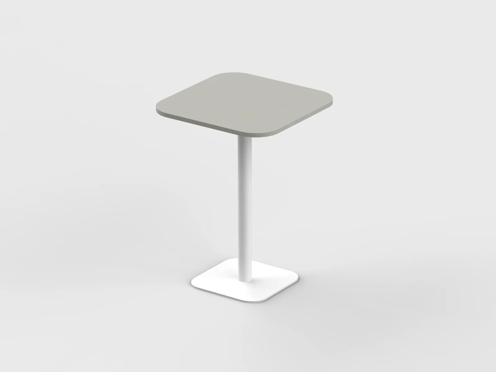 Curved Corner Square - High Table (7)