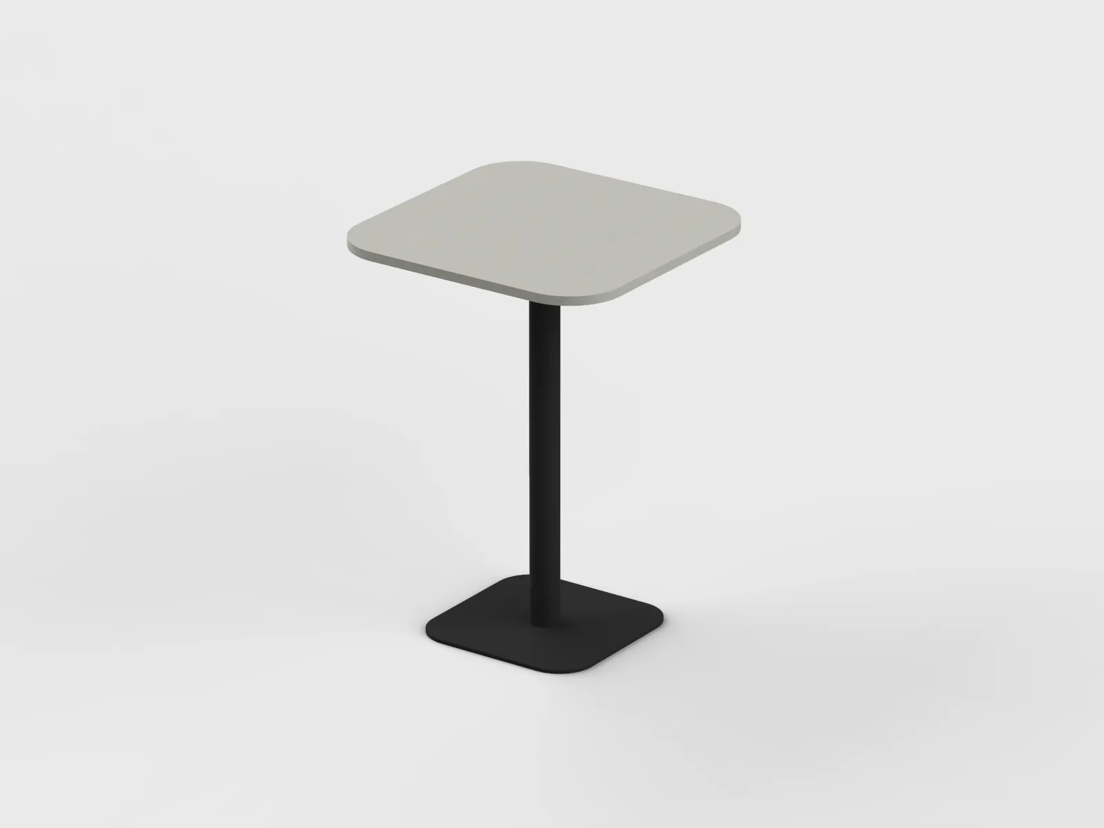 Curved Corner Square - High Table (8)