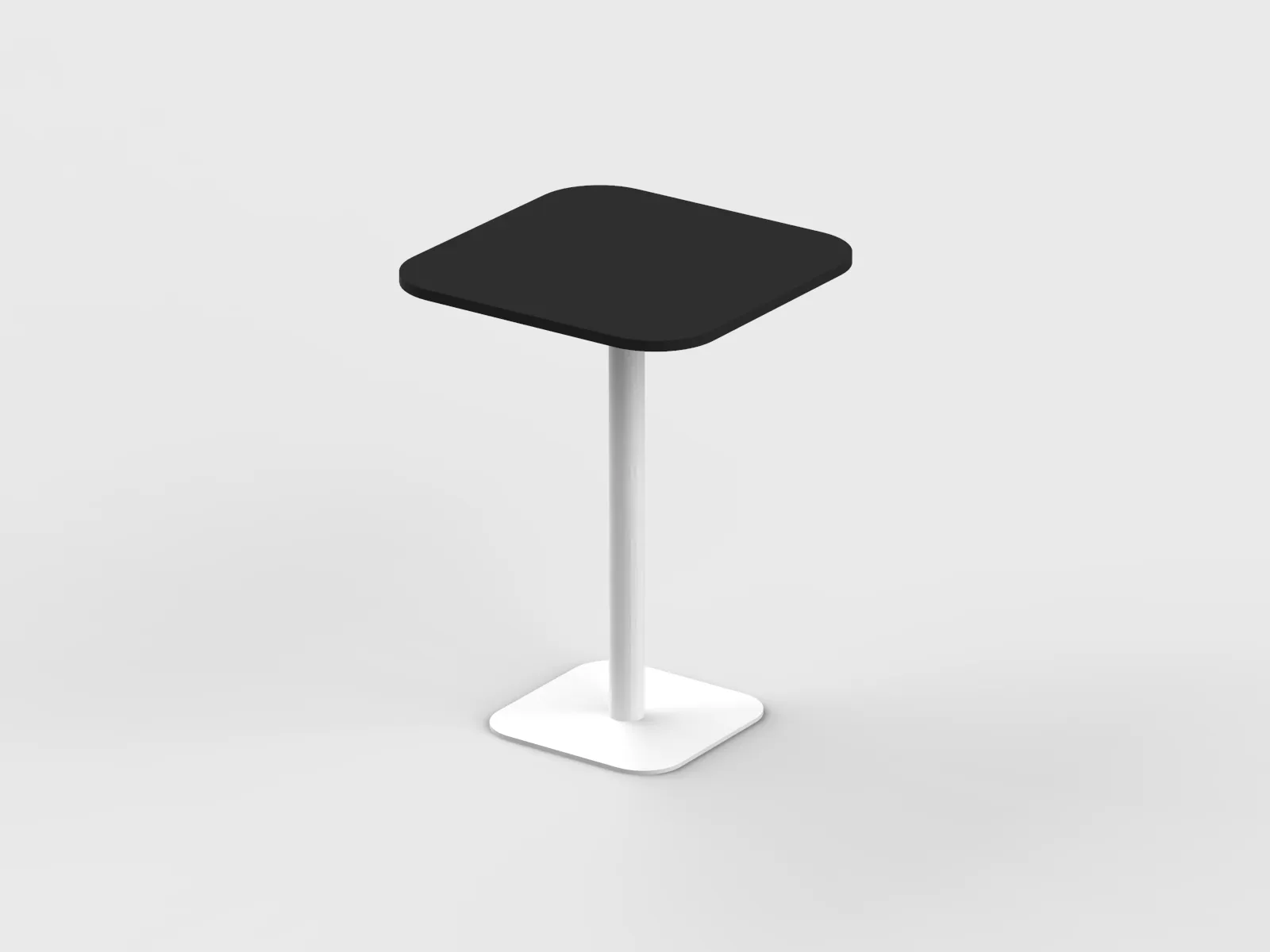 Curved Corner Square - High Table (9)