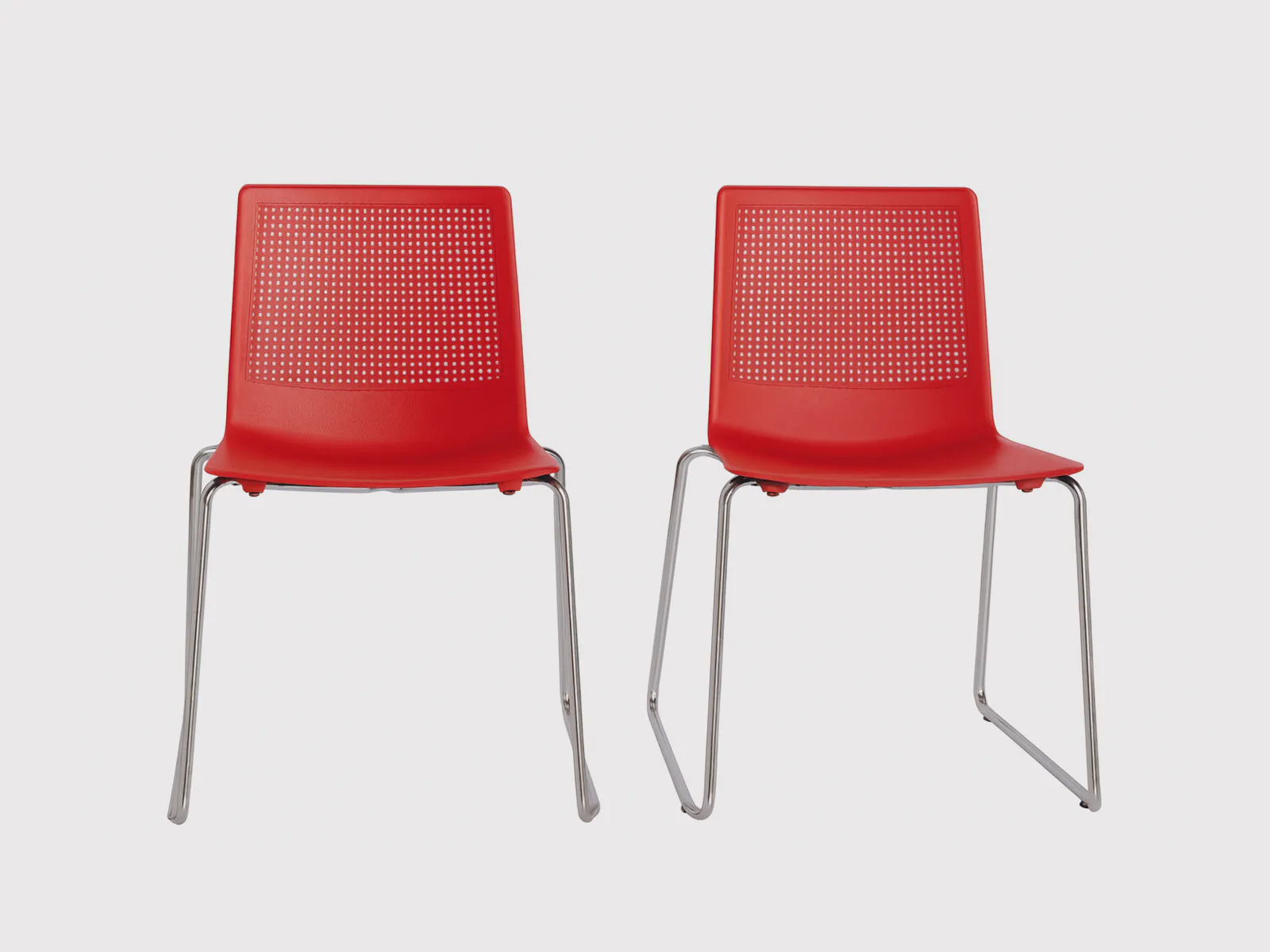 MOB FEEL – Contemporary Stackable Polypropylene Chair (4)