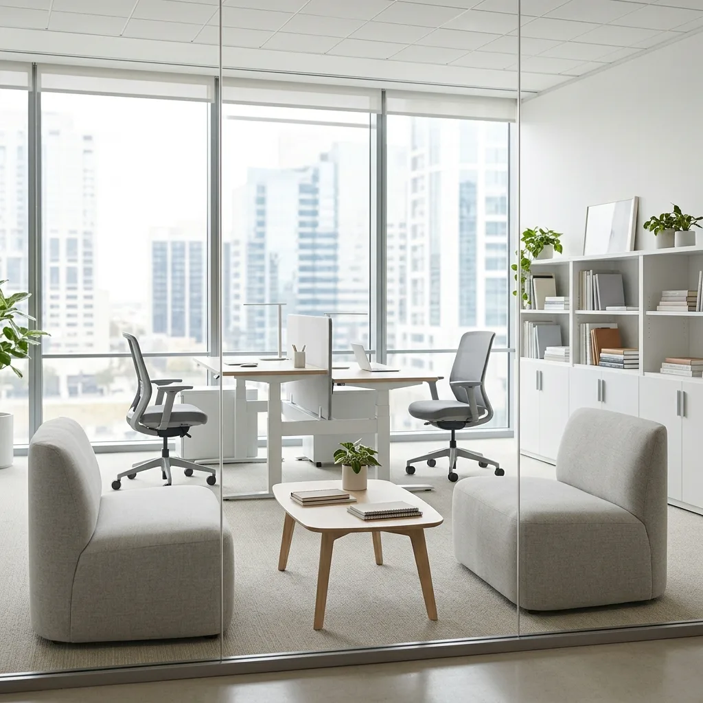 Mobilia office furniture showroom Al Quoz Dubai — education furniture supplier UAE