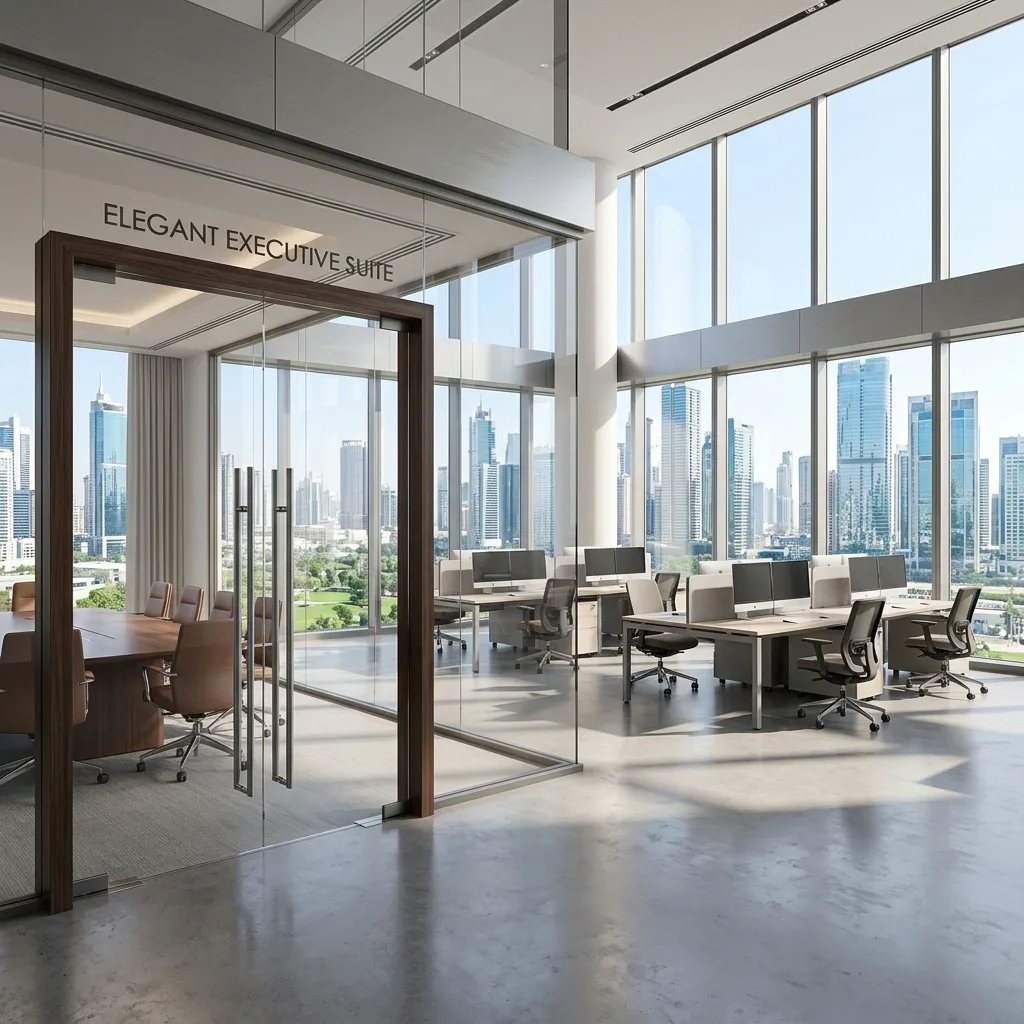 Mobilia® corporate furniture project Dubai — large enterprise office installation Al Quoz manufacturing UAE