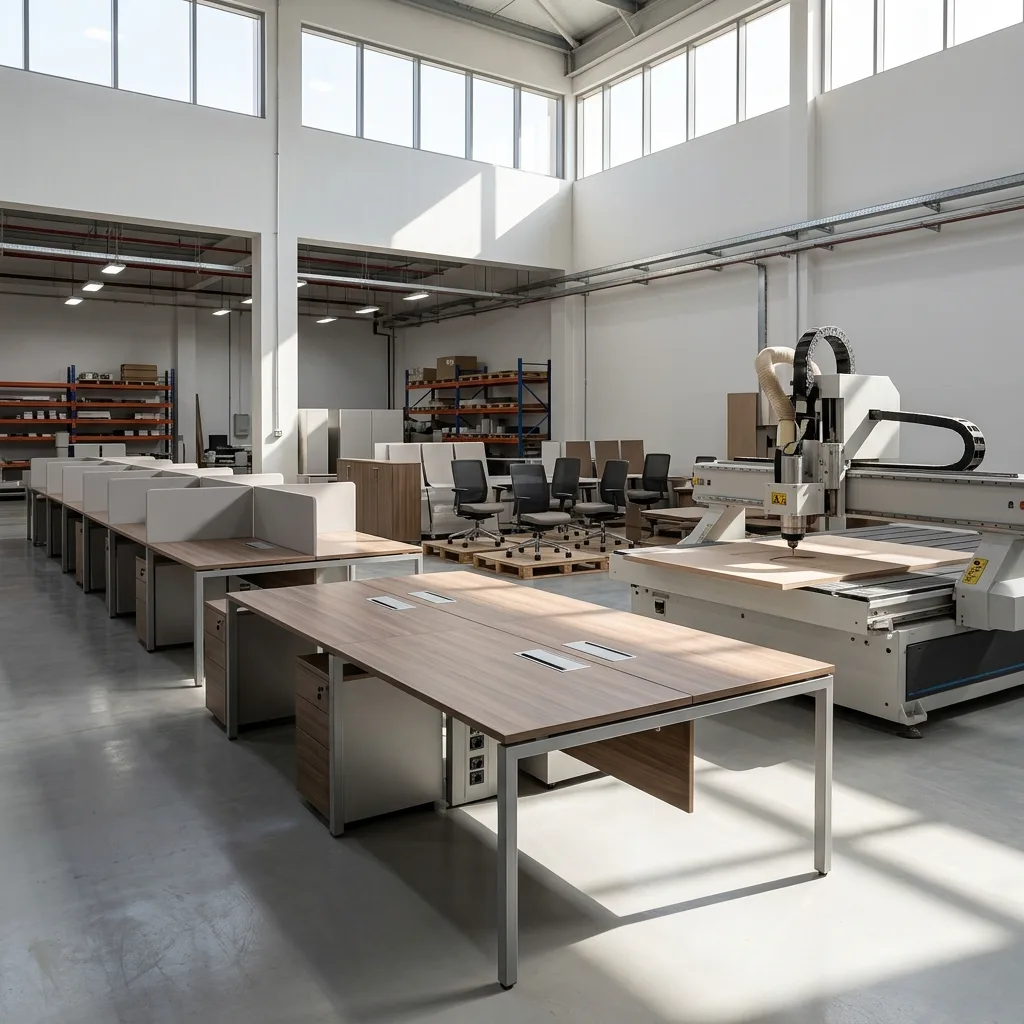 Mobilia® office furniture services Dubai — space planning, manufacturing and installation UAE
