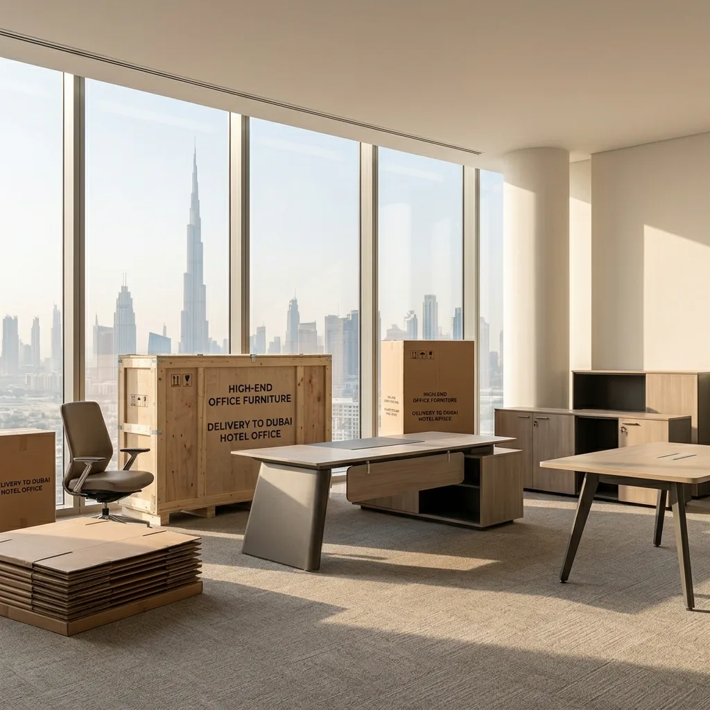 Hospitality office furniture Dubai — hotel back office and reservations team workstations UAE