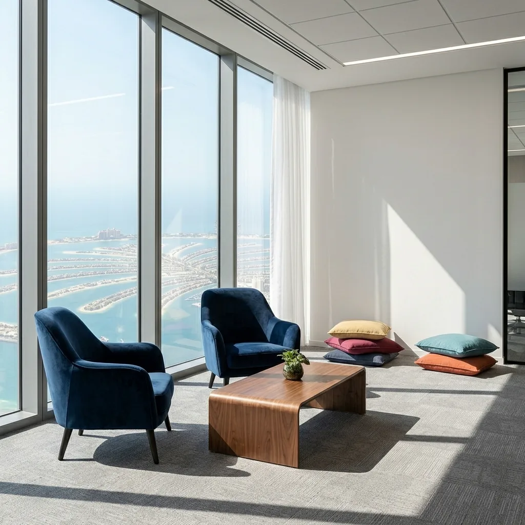 Mobilia office furniture Oud Metha Dubai — healthcare and commercial fit-out UAE