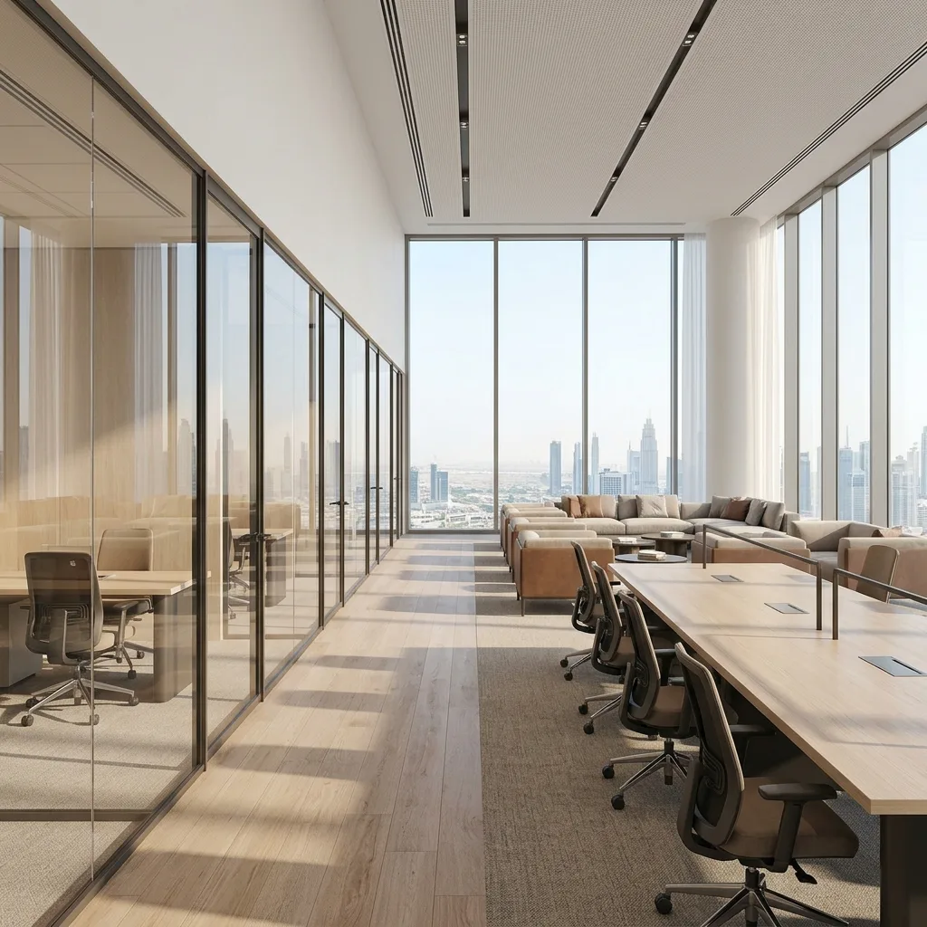Public sector office furniture Dubai — government ministry workstations and administrative office fit-out UAE