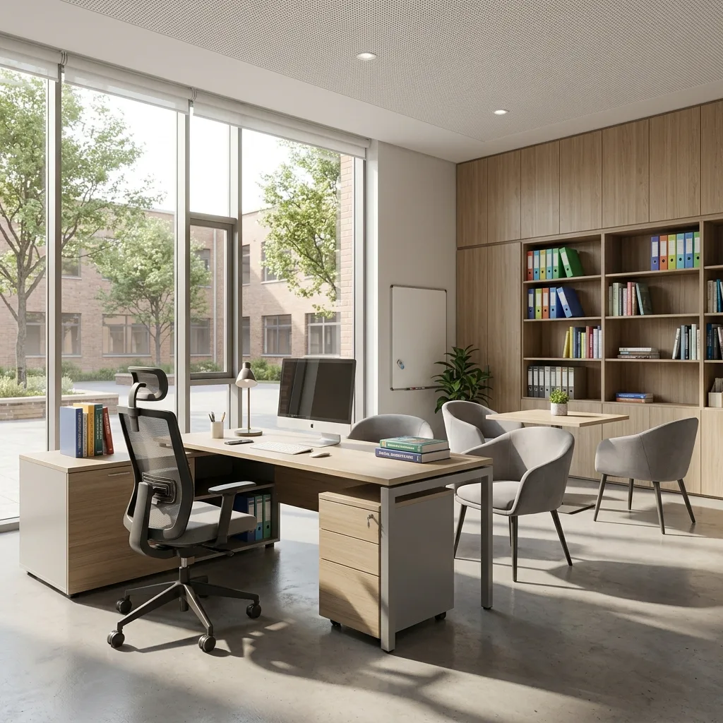 Education and academy office furniture Dubai — Mobilia® school and faculty office fit-out